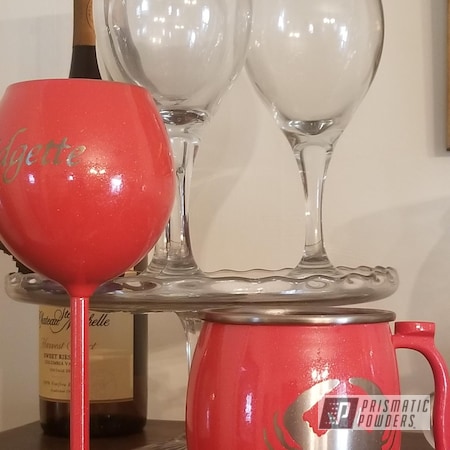 Powder Coating: Coral,Nester PMB-3036,Personalized Cup