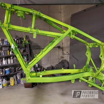 Powder Coated 4 Wheeler Frame In Pmb-6913 And Pps-2974
