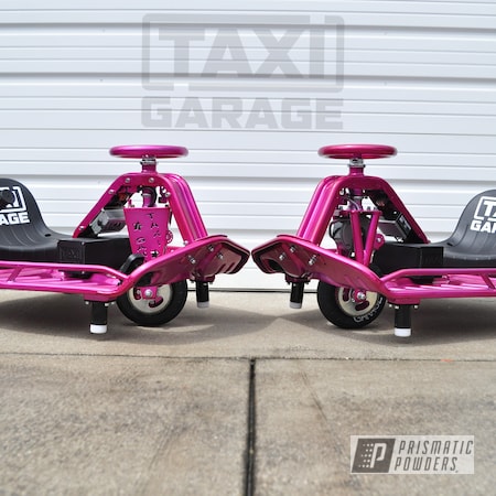 Powder Coating: Crazy Cart,Drift Cart,RACING RASPBERRY UPB-6610,Powder Coated Go Cart,Go Cart,Taxi Garage,Taxi Garage Crazy Cart