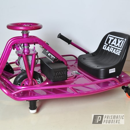 Powder Coating: Crazy Cart,Drift Cart,RACING RASPBERRY UPB-6610,Powder Coated Go Cart,Go Cart,Taxi Garage,Taxi Garage Crazy Cart