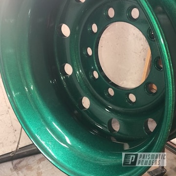 Powder Coated Truck Wheel In Pmb-5346 And Pps-2974