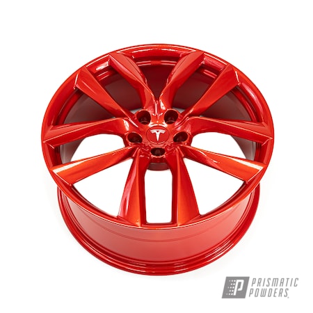 Powder Coating: powder coating,Miscellaneous,Alloy Wheels,Clear Vision PPS-2974,Prismatic Powders,Custom Wheels,powder coated,Illusion Red PMS-4515,Wheels