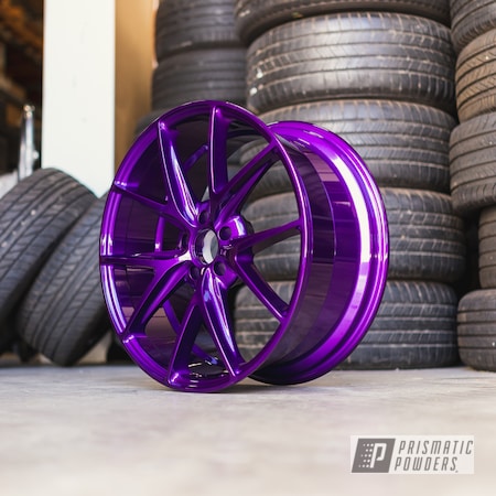 Powder Coating: Illusion Purple PSB-4629,Wheels,Automotive,Alloy Wheels,Clear Vision PPS-2974,Custom Wheels,Niche,Niche Wheels,powder coating,powder coated,Prismatic Powders