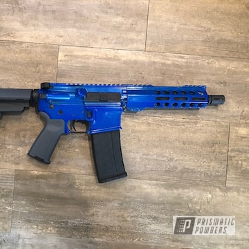 Powder Coated Ar-15 In Pps-2974 And Pmb-6908