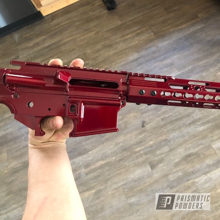Powder Coating: AR15,Illusion Cherry PMB-6905,Clear Vision PPS-2974