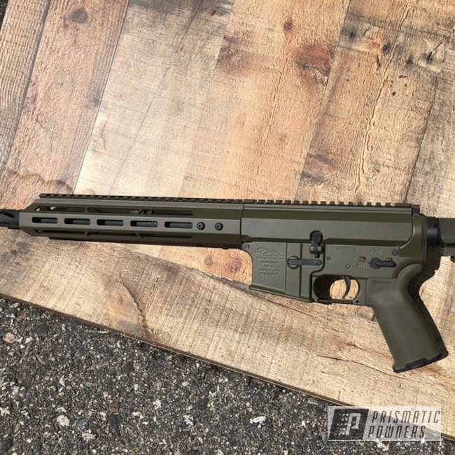 Powder Coated Ar-15 In Pps-4005 And Pss-4449