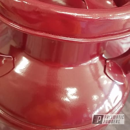 Powder Coating: Vintage Cream Can,RAL 3005 Wine Red,Milk Can,Vintage,Miscellaneous