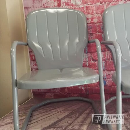 Powder Coating: Lawn Chair,Lawn Chairs,Patio Furniture,RAL 7046 RAL-7046,Vintage Lawn Chairs,Vintage Chairs
