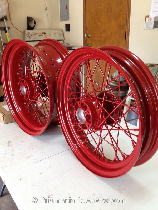Deep Red Rims Deep Red | Gallery Project | Prismatic Powders