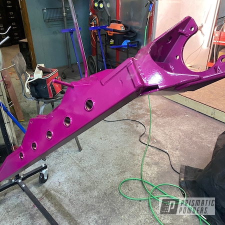 Powder Coating: Clear Vision PPS-2974,Shocks,Trailing Arms,Illusion Pink PMB-10046,Polaris,Arms