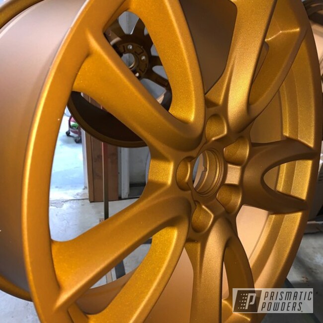 Powder Coated Custom Rims In Pmb-6920 And Pps-4005