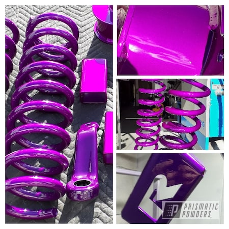 Powder Coating: Clear Vision PPS-2974,Automotive,Illusion Violet PSS-4514,Lift Kit