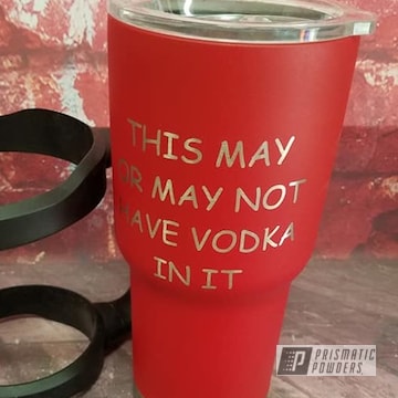 Powder Coated Tumbler Cup In Pts-6422