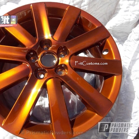 Powder Coating: Transparent Copper PPS-5162,Automotive,Solid Tone,Wheels,Mazda Wheels