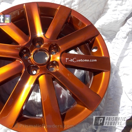 Powder Coating: Transparent Copper PPS-5162,Automotive,Solid Tone,Wheels,Mazda Wheels