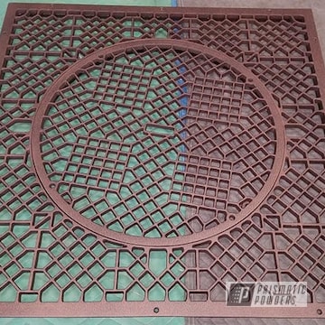 Powder Coated Iron Grate In Pwb-2878