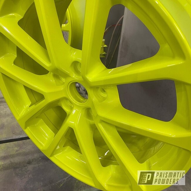 Powder Coated Two Stage Application Wheels In Pss-5690 And Pps-4765