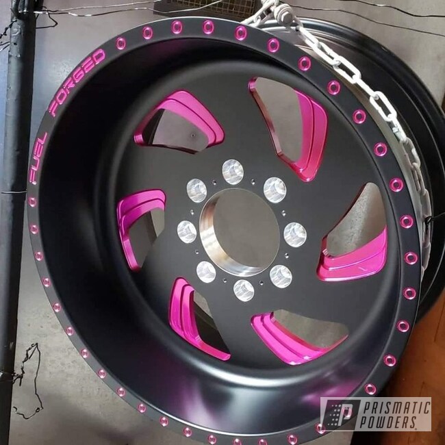 Powder Coated Accented Wheels In Pps-5875
