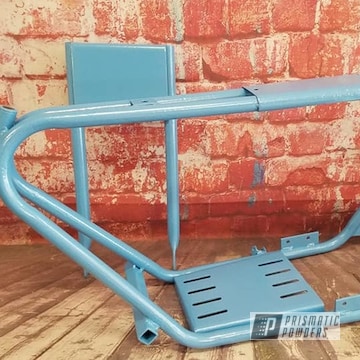 Powder Coated Motorcycle Frame In Pmb-4117