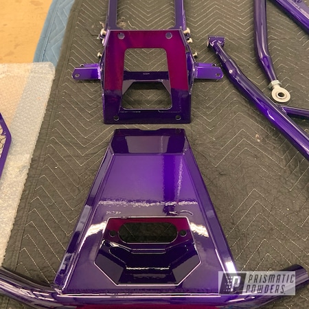 Powder Coating: Custom UTV,Can-am,Can-Am ATV Parts,Clear Vision PPS-2974,Illusion Purple PSB-4629,Can-Am Off Road