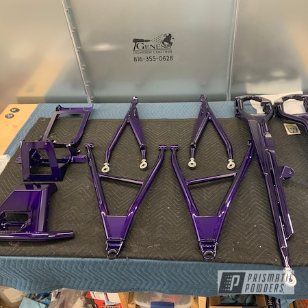 Powder Coating: Custom UTV,Can-am,Can-Am ATV Parts,Clear Vision PPS-2974,Illusion Purple PSB-4629,Can-Am Off Road