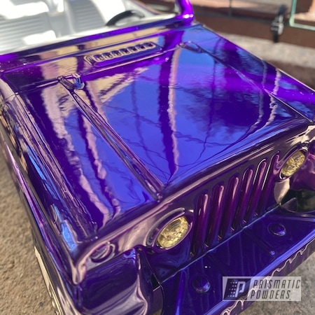 Powder Coating: Jeep,Lollypop Purple PPS-1505,Toy