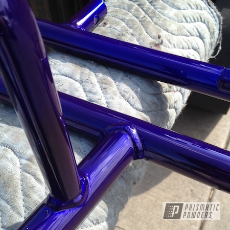 Powder Coating: KARTING,Miscellaneous,Bentley Blue PPB-4711,Clear Vision PPS-2974,SUPER CHROME USS-4482,chrome