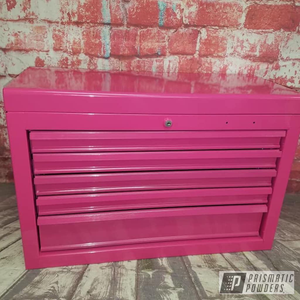 Tool Box Finished in Passion Pink