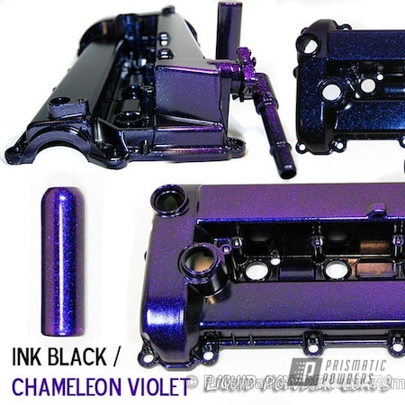 Powder Coating: Ink Black PSS-0106,Chameleon Violet PPB-5731,Automotive