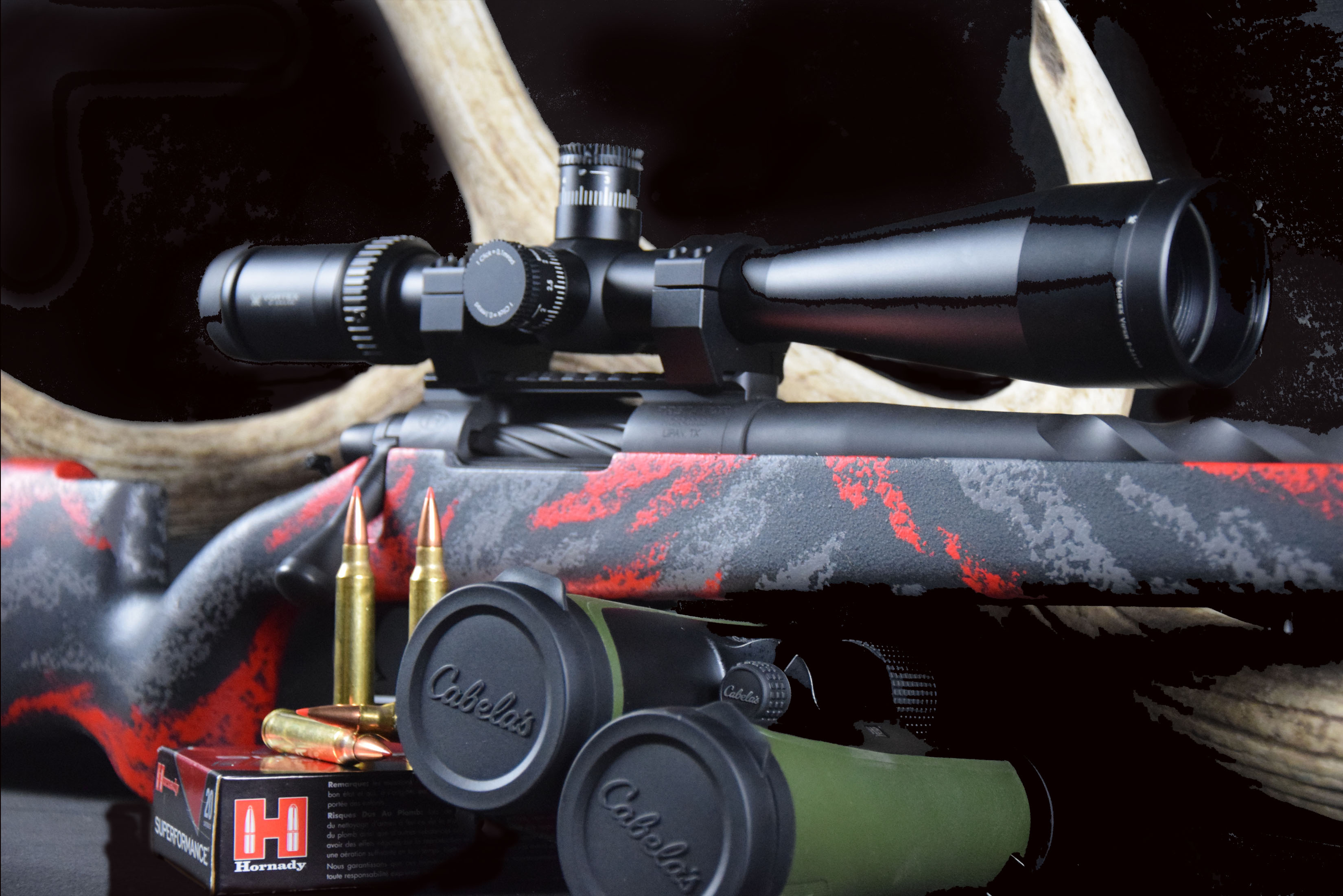 Bolt Action Rifle Powder Coated in Graphite Black I | Prismatic Powders