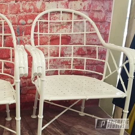 Powder Coating: Gloss White PSS-5690,Outdoor Patio Furniture,Patio Chairs,Outdoor Furniture