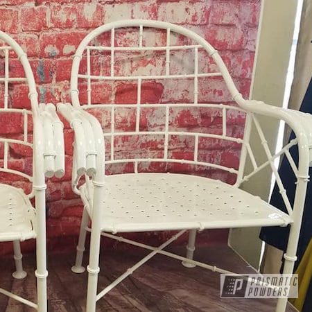 Powder Coating: Patio Chairs,Outdoor Furniture,Gloss White PSS-5690,Outdoor Patio Furniture