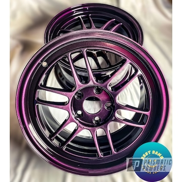 Powder Coated Wheels In Ppb-5107 And Pss-0106