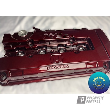 Powder Coated Honda Valve Cover In Pmb-8056 And Ppb-8057