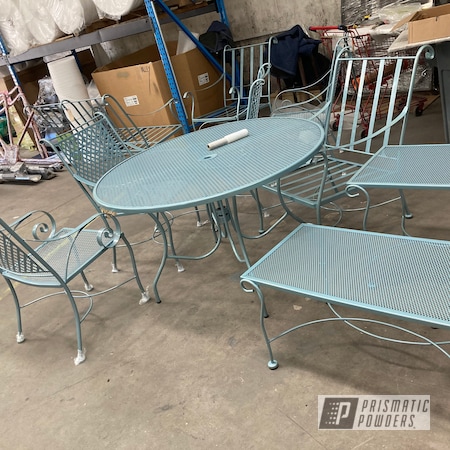 Powder Coating: Patio Chairs,Patio Table,Polar Sparkle PPB-5939,Patio Chair,Blue Nova PMB-2806,Outdoor Patio Furniture,patio,Furniture