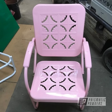 Powder Coated Patio Chair In Pss-6954