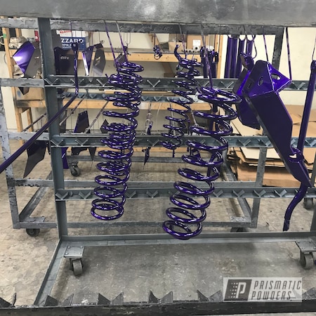 Powder Coating: Illusion Purple PSB-4629,Automotive,Clear Vision PPS-2974,Lift Kit,Suspension