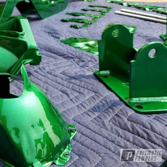 Powder Coated Chevy Truck Parts In Pmb-6917 And Pps-2974