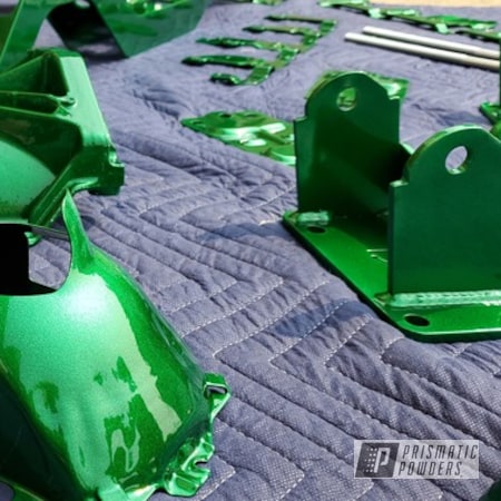 Powder Coating: Truck Parts,Illusion Money PMB-6917,Clear Vision PPS-2974,Automotive
