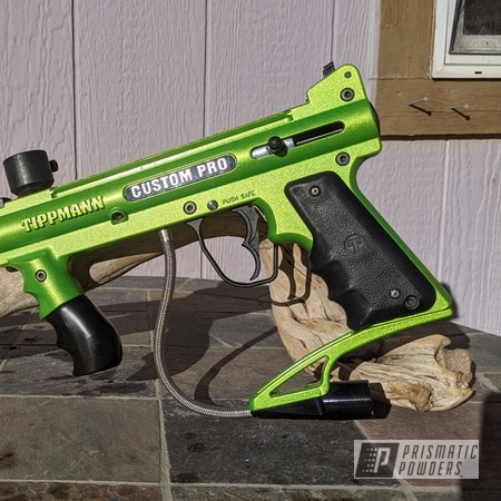 Powder Coating: Paintball Marker,Paintball,Illusion Sour Apple PMB-6913,Paintball Gun,Soft Clear PPS-1334