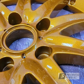 Powder Coated Wheels In Pps-2974 And Pmb-6921