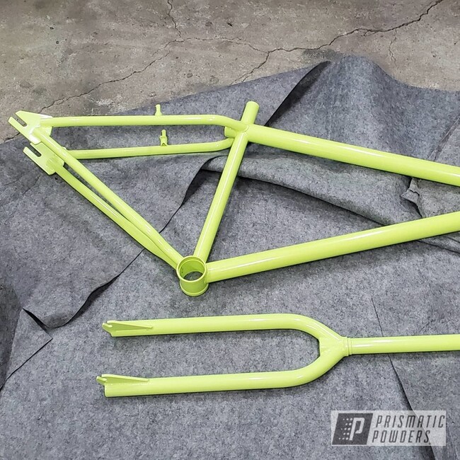 Powder Coated Bmx Bicycle Frame And Fork In Pss-1104
