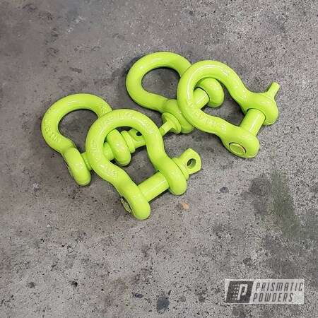 Powder Coating: Automotive,Chartreuse Sherbert PSS-7068,D-Rings,Accessories,Jeep,Jeep Accessories,Wrangler,Automotive Parts