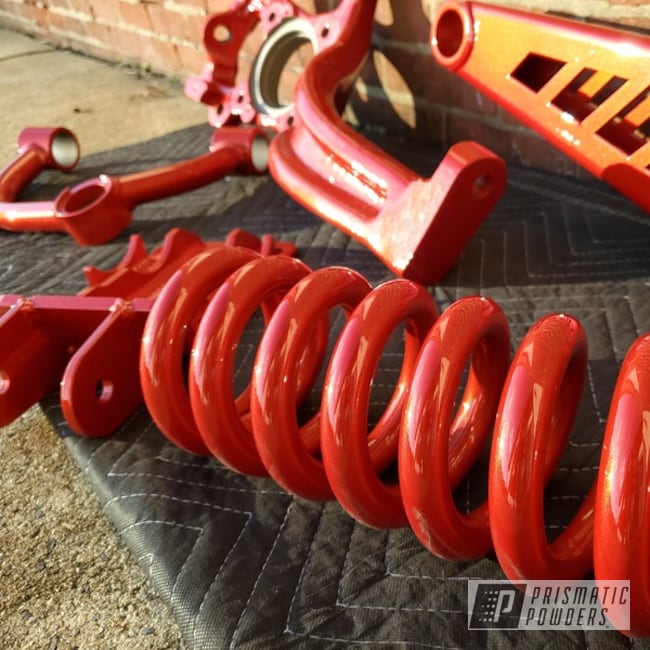 Powder Coated Lift Kit In Pms-4515 And Pps-2974
