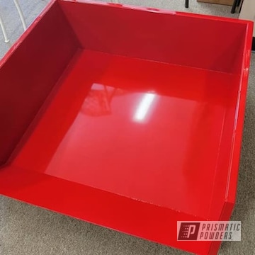 Powder Coated Tractor Box In Ral 3002