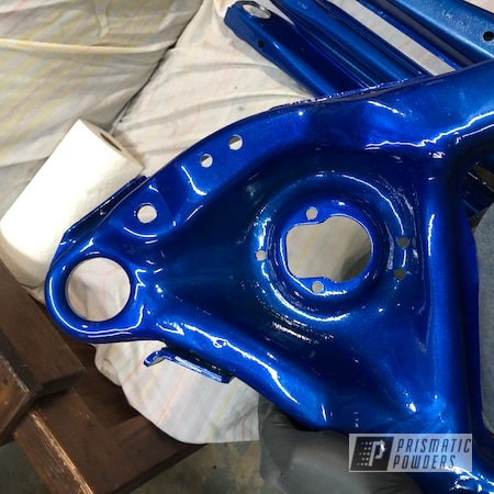 Powder Coating: Chevy,2 Stage Application,Suspension,Monte Carlo,Clear Vision PPS-2974,Car Parts,Illusion Blueberry PMB-6908,Automotive