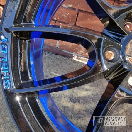 Powder Coating: Wheels,Clear Vision PPS-2974,Illusion Blueberry PMB-6908,Automotive Wheels