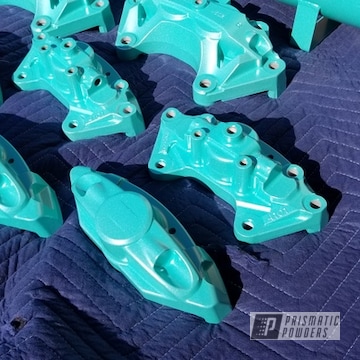 Powder Coated Brake Calipers In Pss-6837 And Ppb-6631