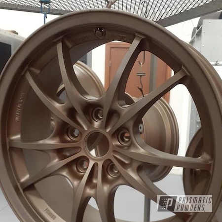 Powder Coating: Highland Bronze PMB-5860,Rims,17" Aluminum Rims,Flat Clear PPS-5090,Wheels