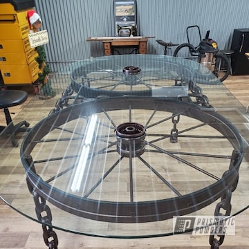 Powder Coated Custom Antique Table In Evs-4485